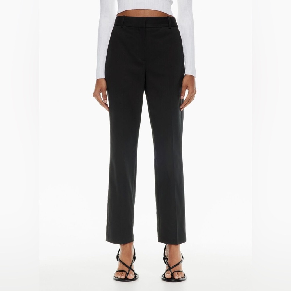 Babaton Atelier Black High Waist Pants